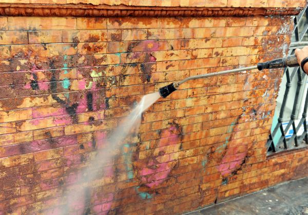 Cost of Brick Graffiti Cleaning in Navarre